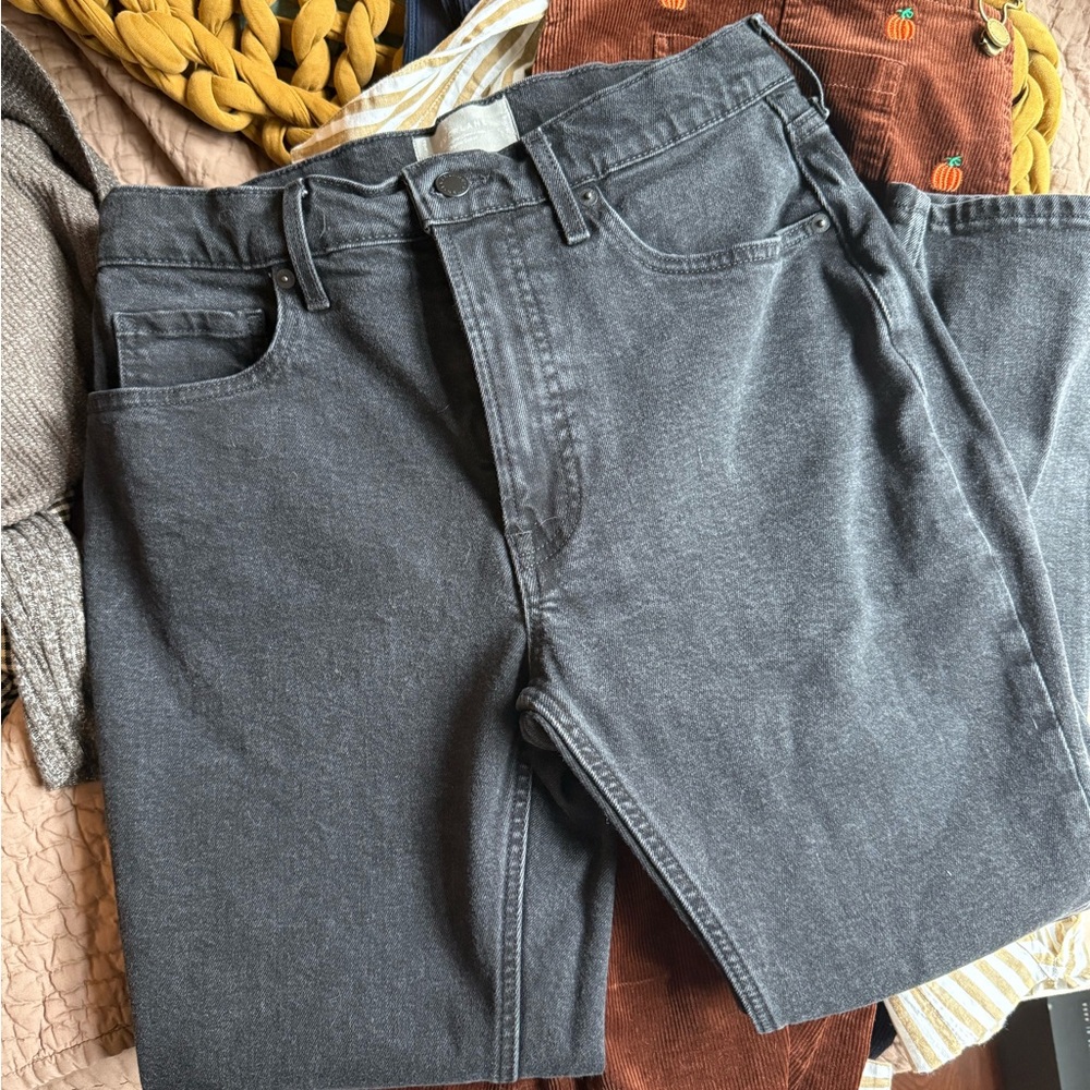 Everlane - Original Cheeky Crop - 29 - Tumbled Black